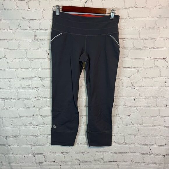Athleta Relay Capri size ST Gray - Picture 1 of 7